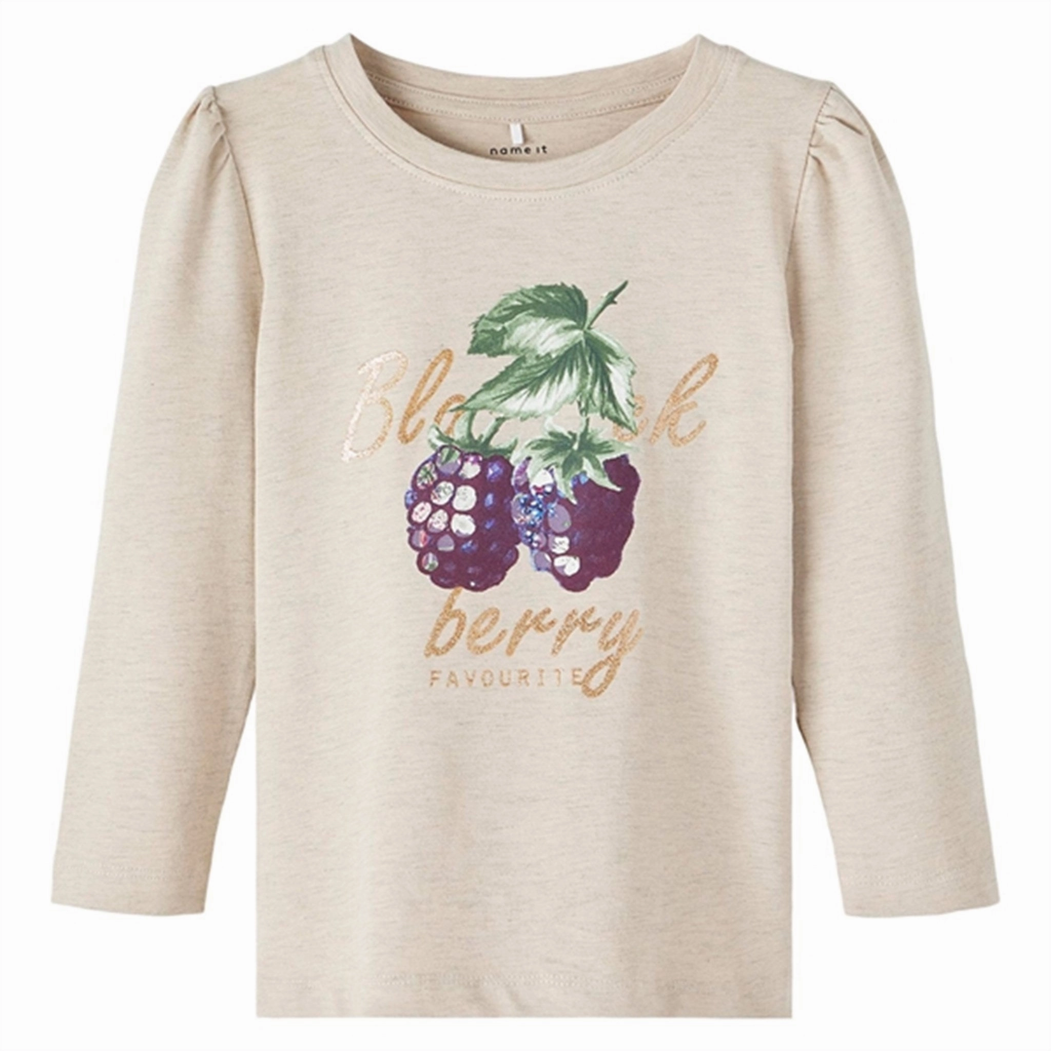 Name it Peyote Melange Dana Blouse Thermal Regulation Fabric