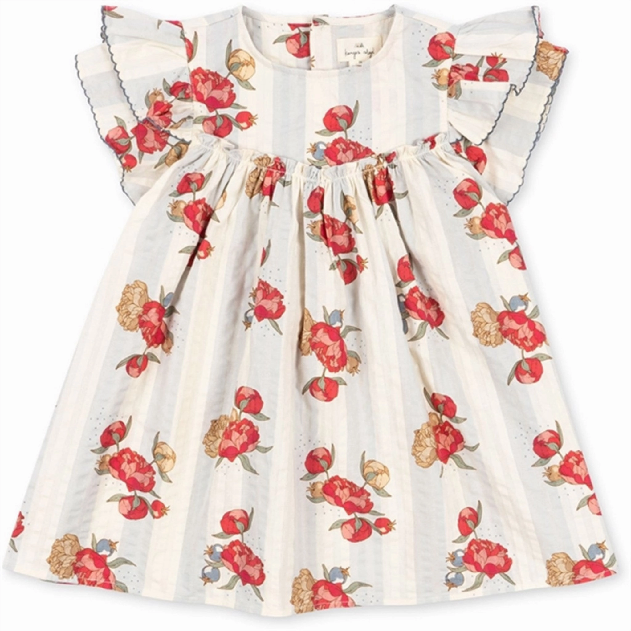 custom-fit Konges Sl?jd Peony Stripe Kim Dress