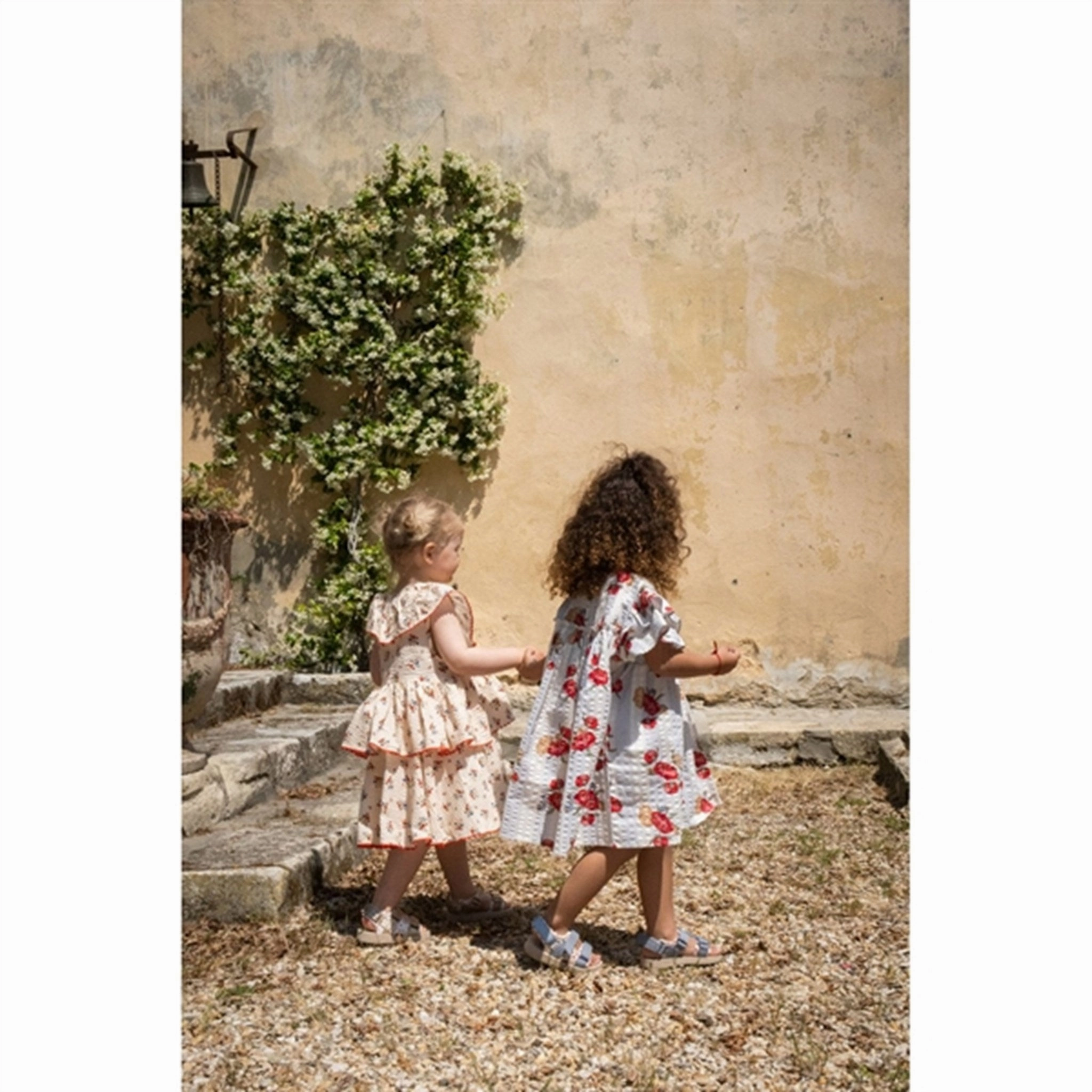 Soft color Cool Movement Konges Sl?jd Peony Stripe Kim Dress