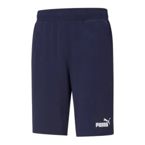 Puma pantaloncino sportivo da uomo in cotone jersey 586706 06 blu Light Reflective Trim Mood Piece