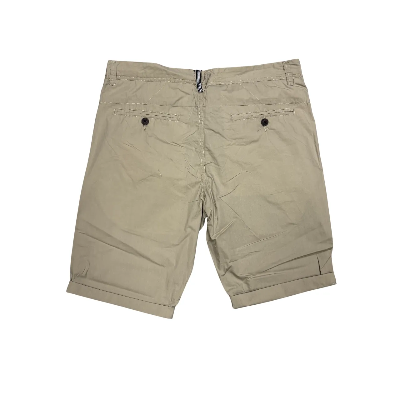 Denim shorts Astrolabio Bermuda Uomo in Fresco Cotone CU9N 031 Beige | Estate Comfort
