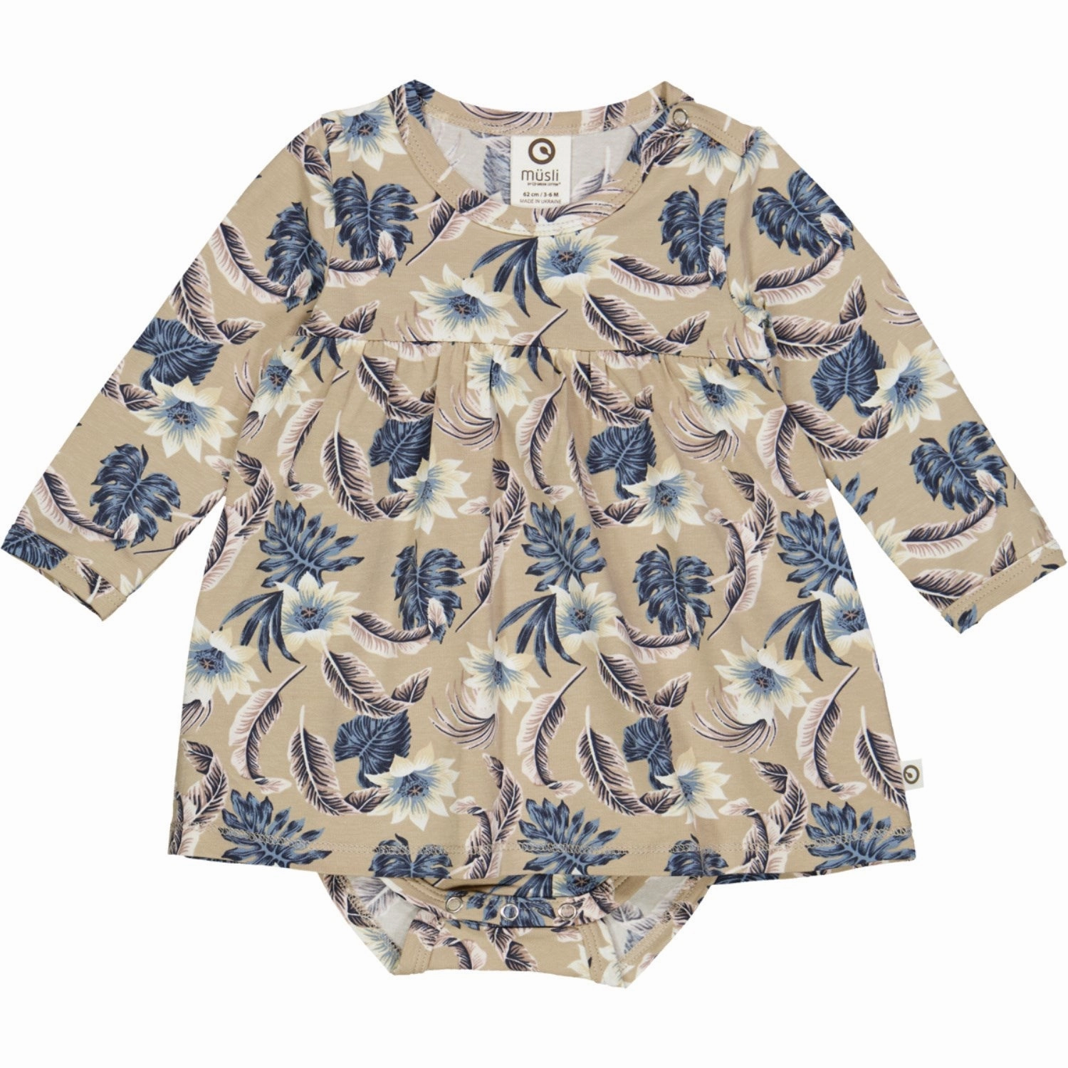 M??sli Cashmere/ Mary/ Night Blue Lily Dress Body Casual Chic Wear