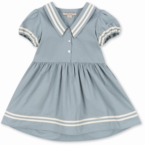 Sheer-Overlay All-Occasion Wear Konges Sl?jd Ashley Blue Celebration Allie Sailor Dress GOTS