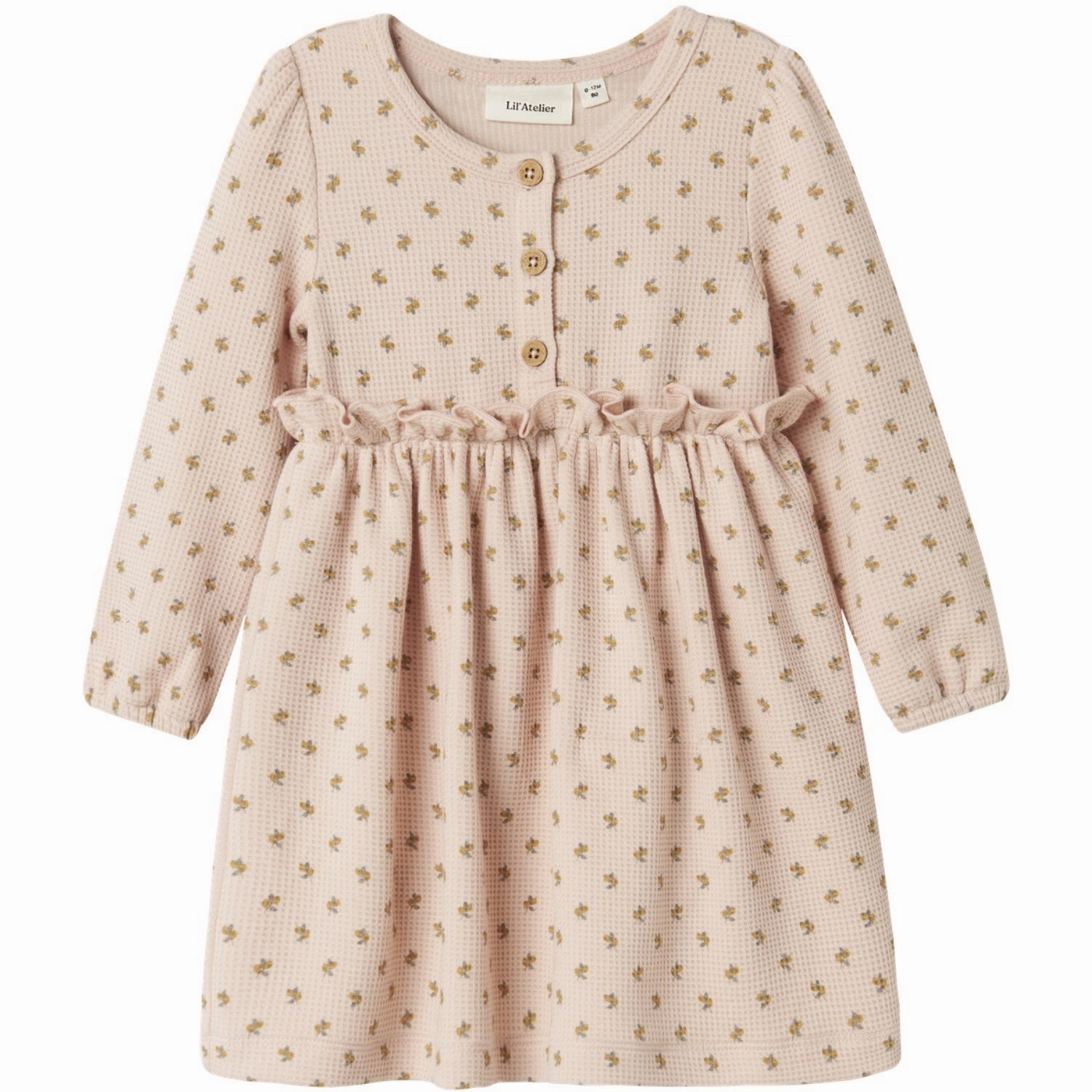 Lil'Atelier Peach Whip Desma Body Dress Premium Quality Open Back