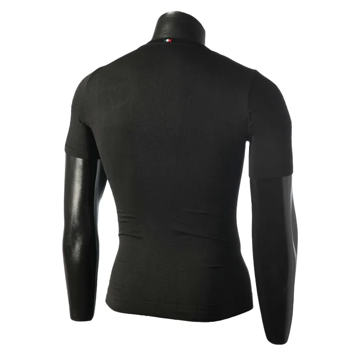 Mico maglia termica manica corta da uomo elasticizzata massima traspirazione IN01430-007 nero Stylish Essential