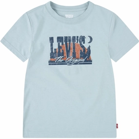Loose fitting comfort Levi's Ether Lvb Desert At Dusk Tee