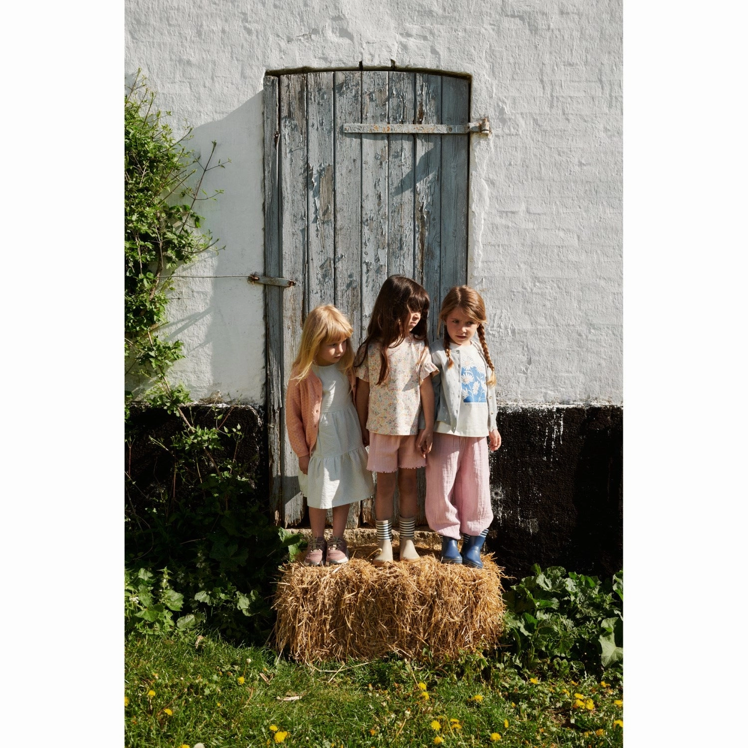 Wheat Bright Flowers T-Shirt S/S Ally Chill Fit