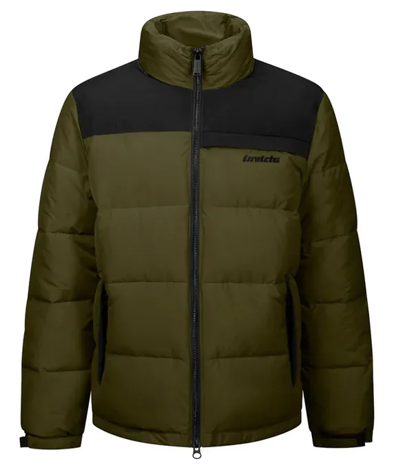 Weather Ease Invicta piumino da uomo 4431899/u nero verde