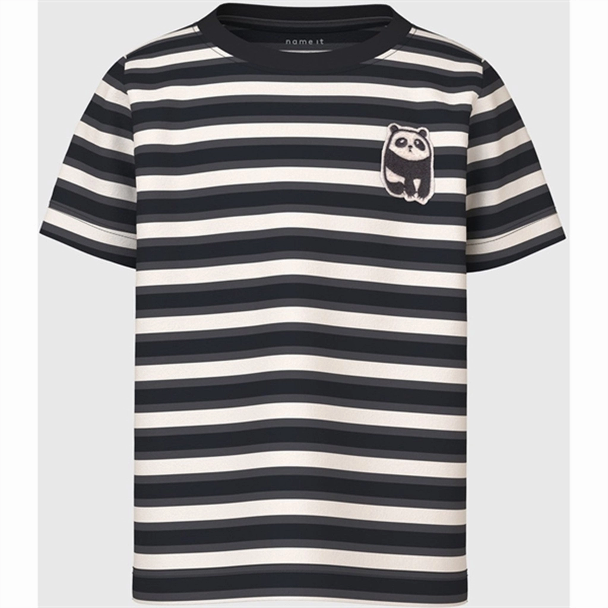 Stylish and Comfortable Urban Casual Look Name it Black Dike T-Shirt Sweat Set