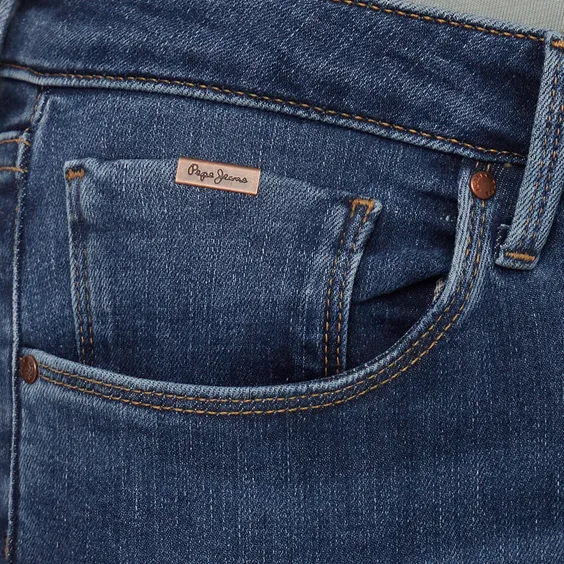 Easy Wear Practical Fit Pepe Jeans pantalone Skinny Jeans HW PL204584GX60 blu medio