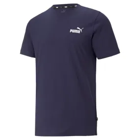 Puma maglietta manica corta da uomo ESS Small Logo 586668 06 blu Essential Layer Outdoor Trend