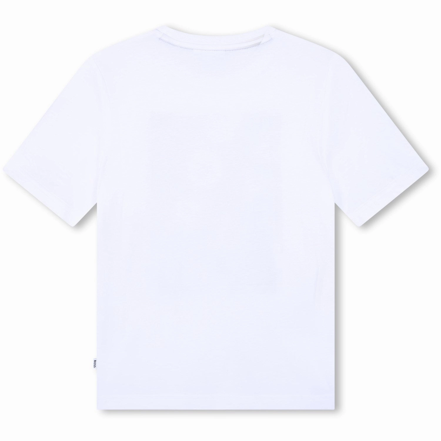 Hugo Boss White Short Sleeves Tee-Shirt Printed Logo Chill Vibes