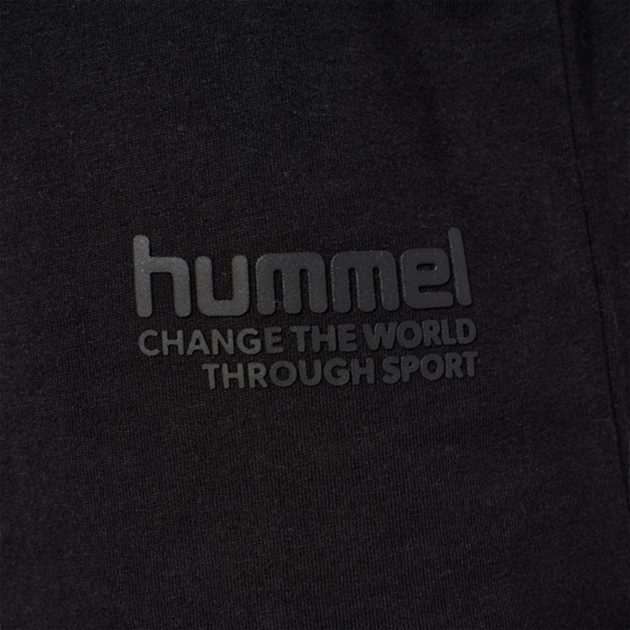 Hummel Black Pure T-shirt Casual Look Wear
