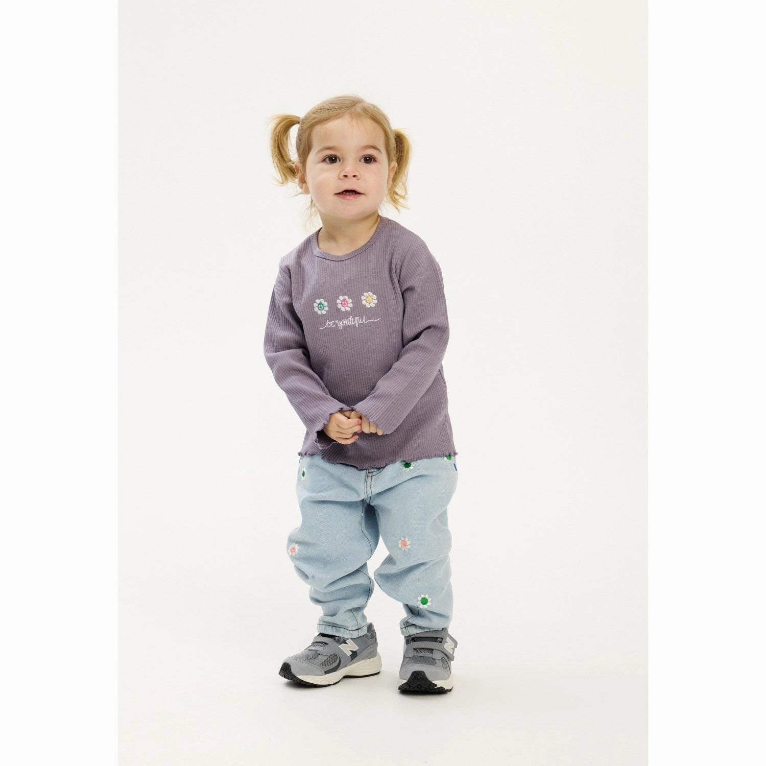 Youthful Style THE NEW Siblings Gray Ridge Princess L_S Rib Tee
