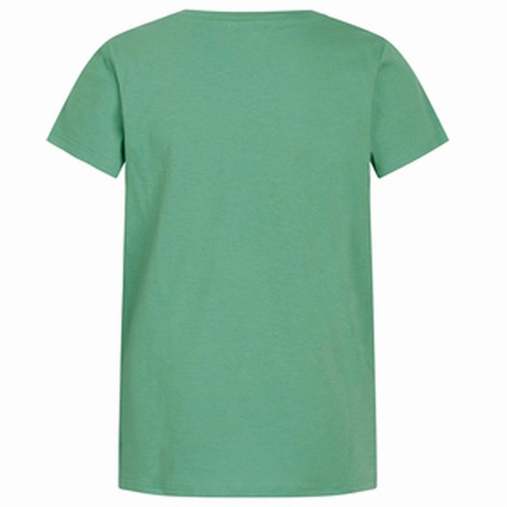 Mads N?rgaard Single Organic Tuvina T-Shirt Cr??me De Menthe Travel Trend Look Relaxed Comfort