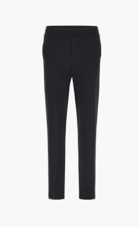 Freddy Pantaloni in jersey stretch con finta zip e fondo dritto S3WSLP12 N nero Low-waisted NonRestrictiveDesign