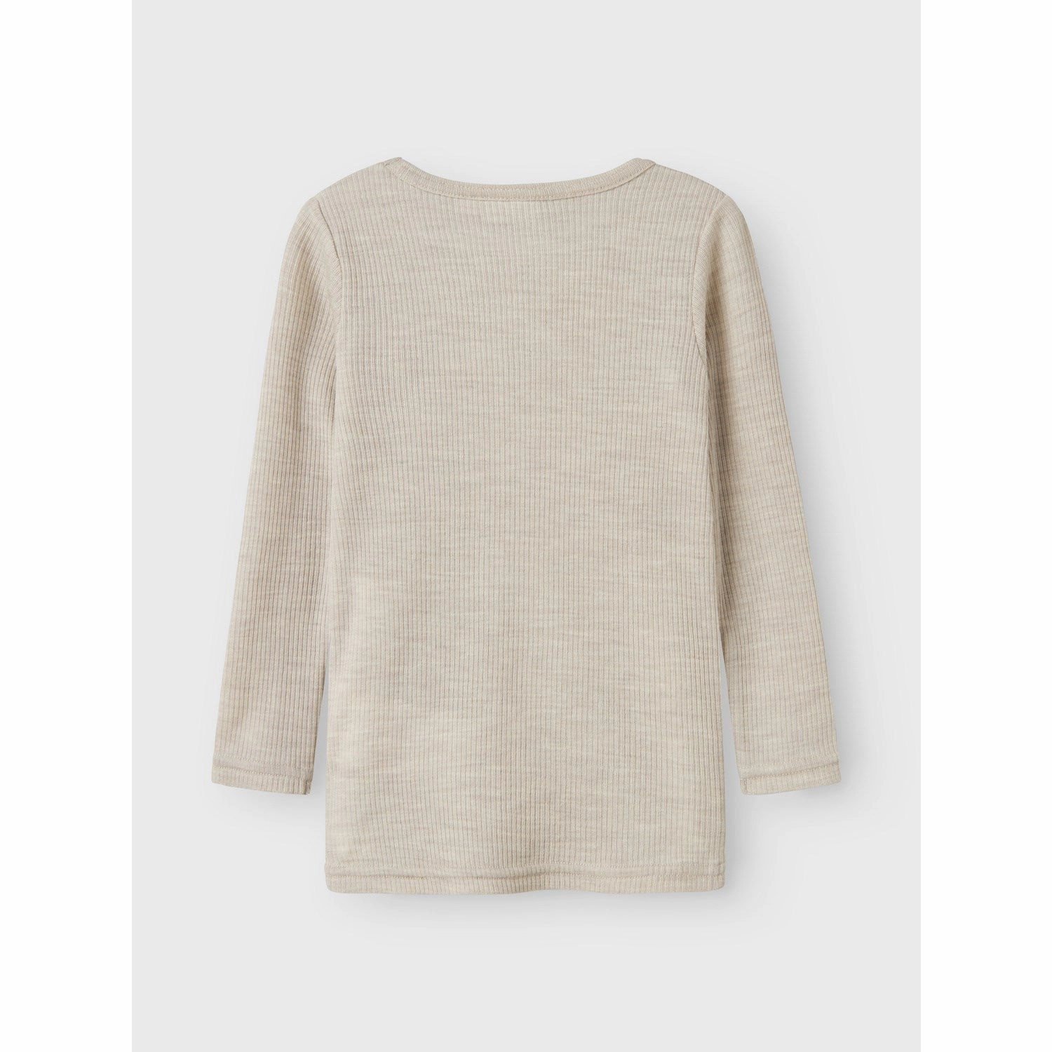 elegant design Versatile Clothing Name It Nacreous Cloud Nmnwax Wool Rib Ls Top Noos