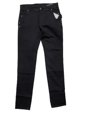 Clink pantalone jeans da uomo 008060 TC999 nero City Vibe Reflective details