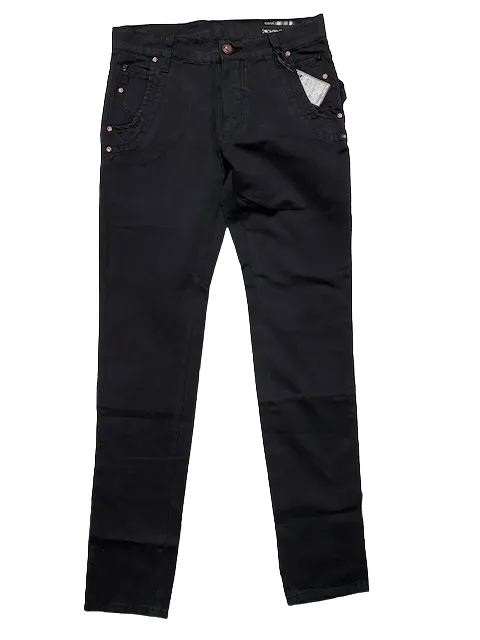 Clink pantalone jeans da uomo 008060 TC999 nero City Vibe Reflective details