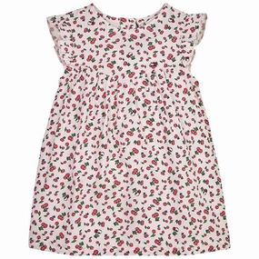 Tommy Hilfiger Baby Cherry Dress Faint Pink Cherry Allover Playful Twist
