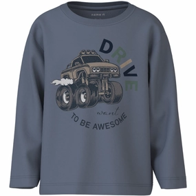 Name It Flint Stone Sebber Regular Blouse Road Trip Ready Checkered Look