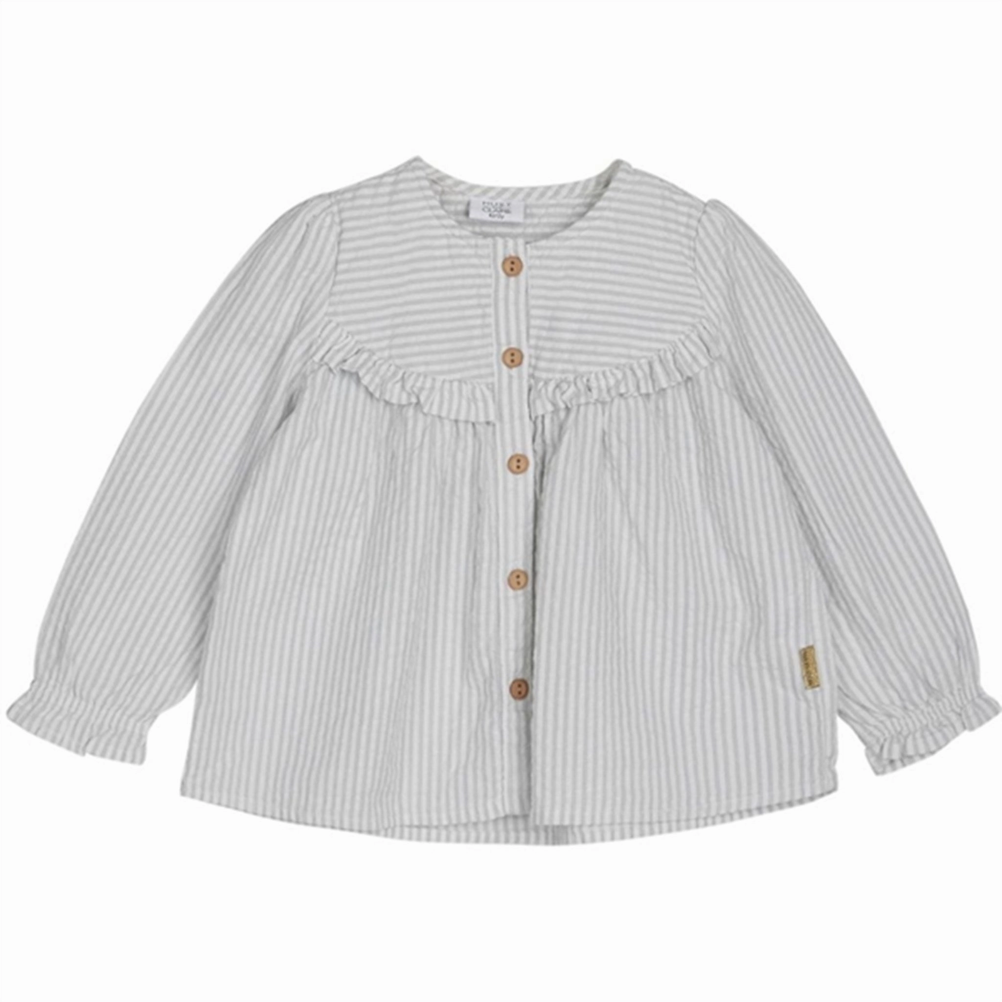 hypoallergenic material Hust & Claire Mini Pearl Blue Teresita Tunic