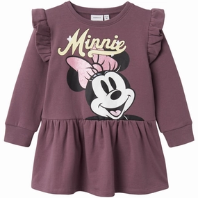 Smart Wear Name It Arctic Dusk Dede Minnie Mouse Sweat Dress