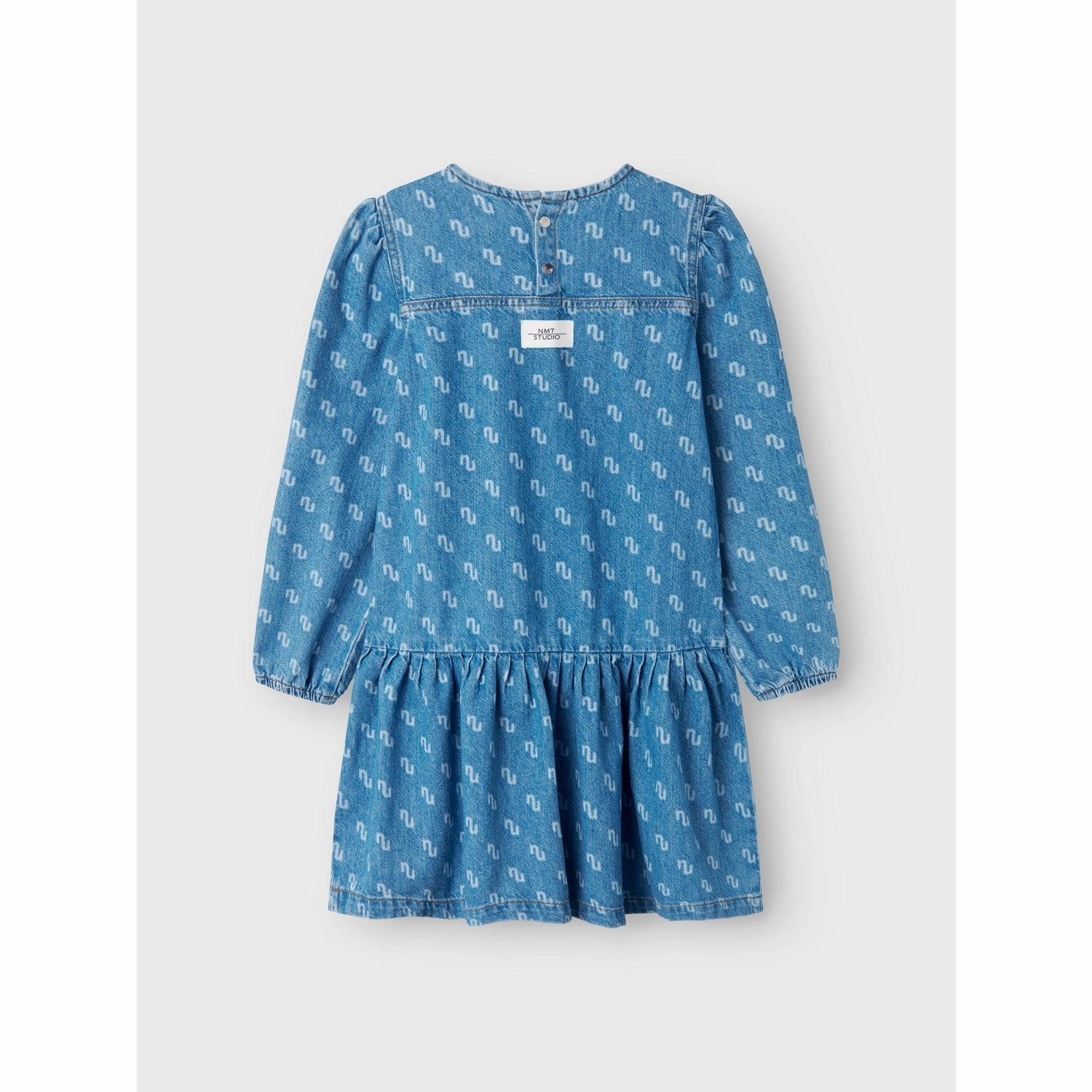 Name It Medium Blue Denim Runa Denim Dress Daily Flex