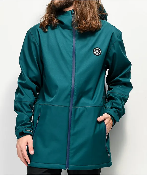 Thermal Insulation Layer motorcyclist Neff giacca da snowboard in Softshell Railyard 19F59002 funland