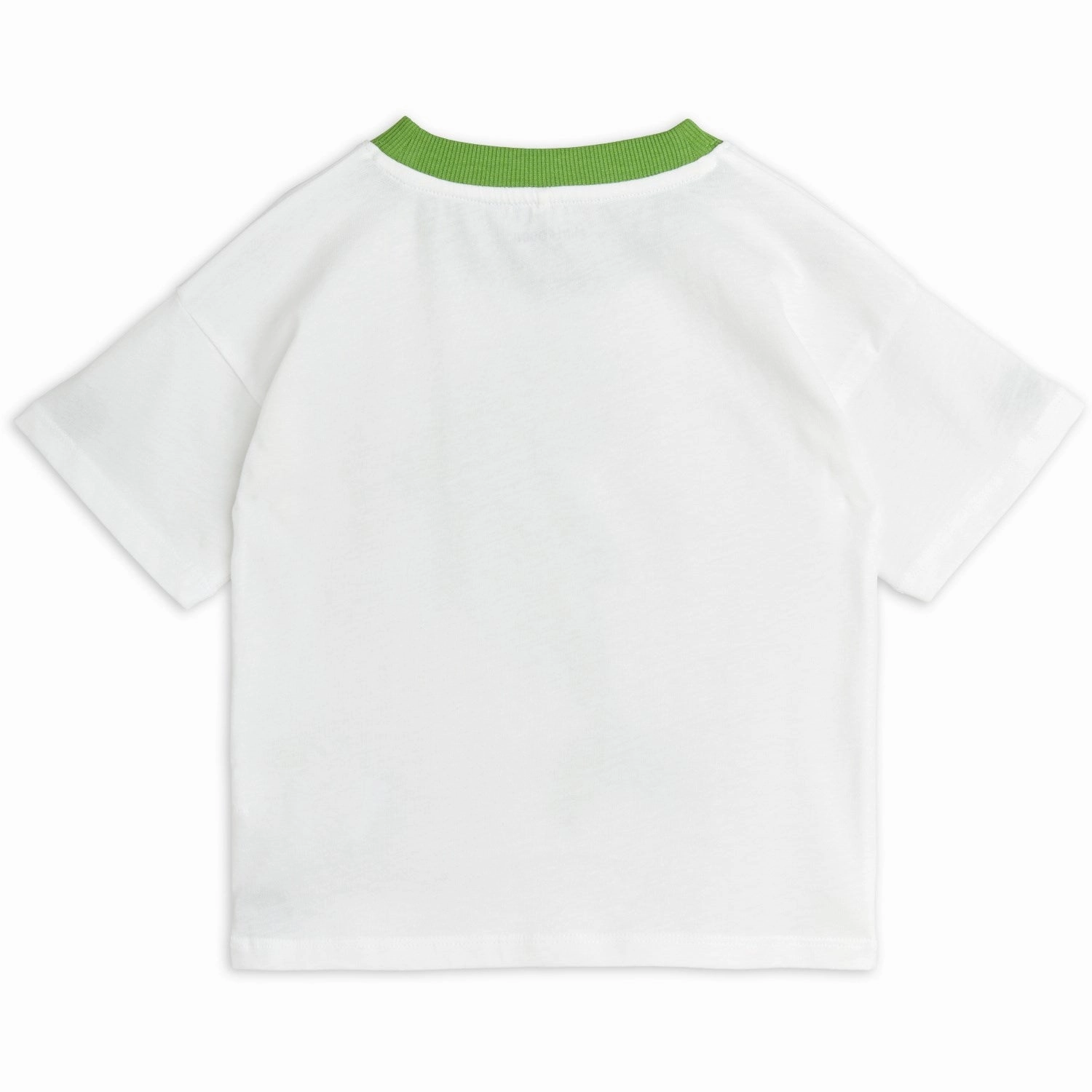 Mini Rodini Green Dolphin T-Shirt Flexible Collar Outdoor Trend