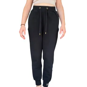 Yes Zee Pantalone Donna In Punto Milano 1115 P381 0801 Nero Iconic Shock Dissipation Tech