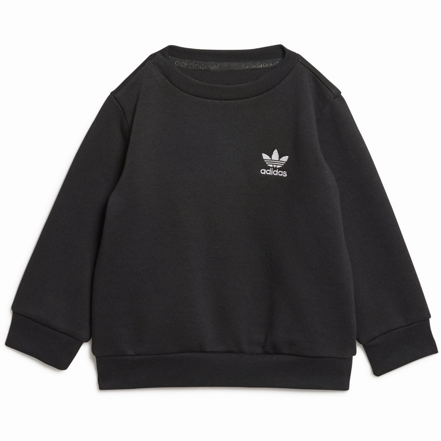 Matching pieces EcoFriendlyBlends adidas Originals Black Trefoil Sweat Set