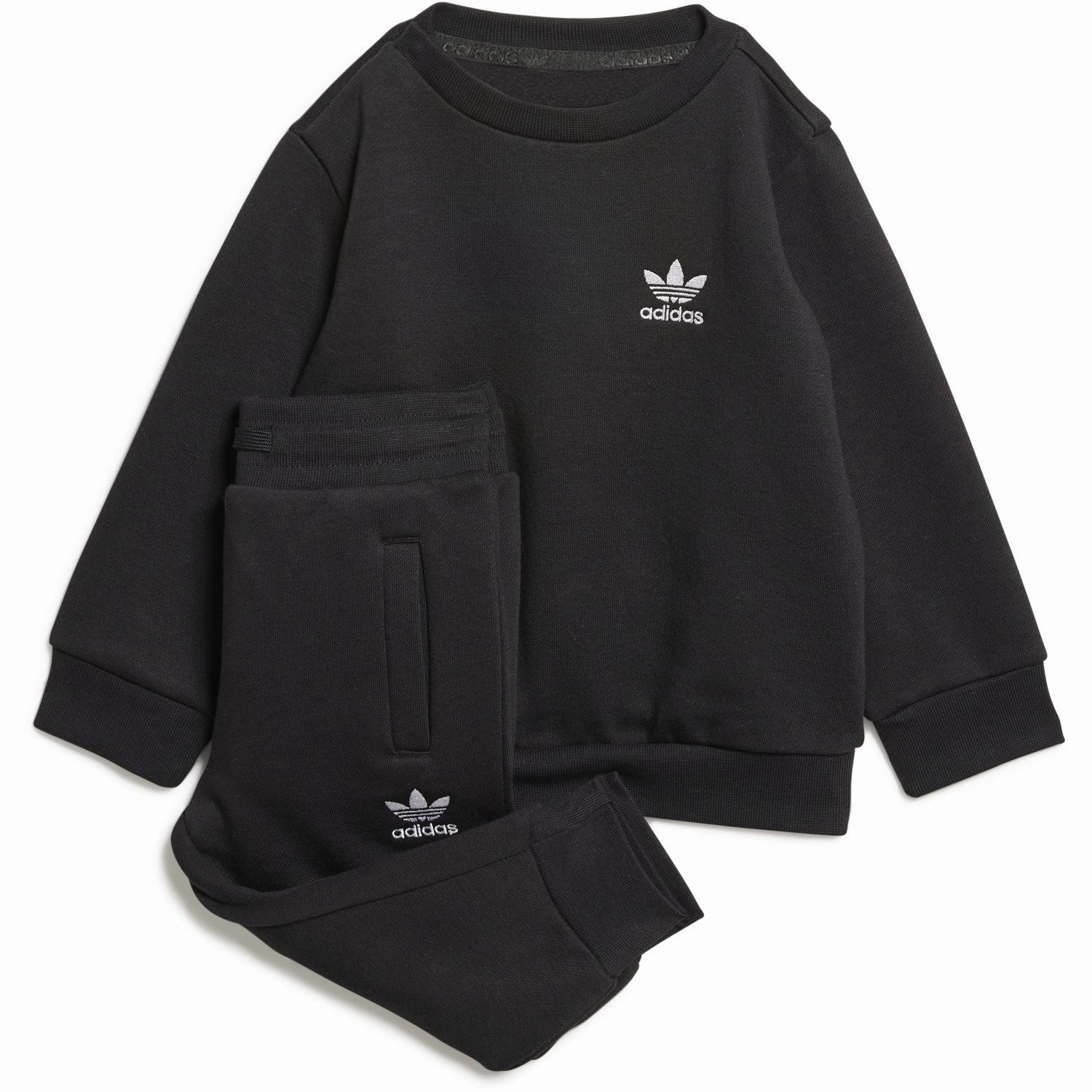 Serum adidas Originals Black Trefoil Sweat Set