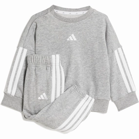 Visual Appeal adidas Originals Medium Grey Heather/White I 3S Ft Jog 240 Sweat Set