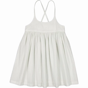 Elegant Piece MarMar Cotton Seersucker Mint Chalk Divo Dress