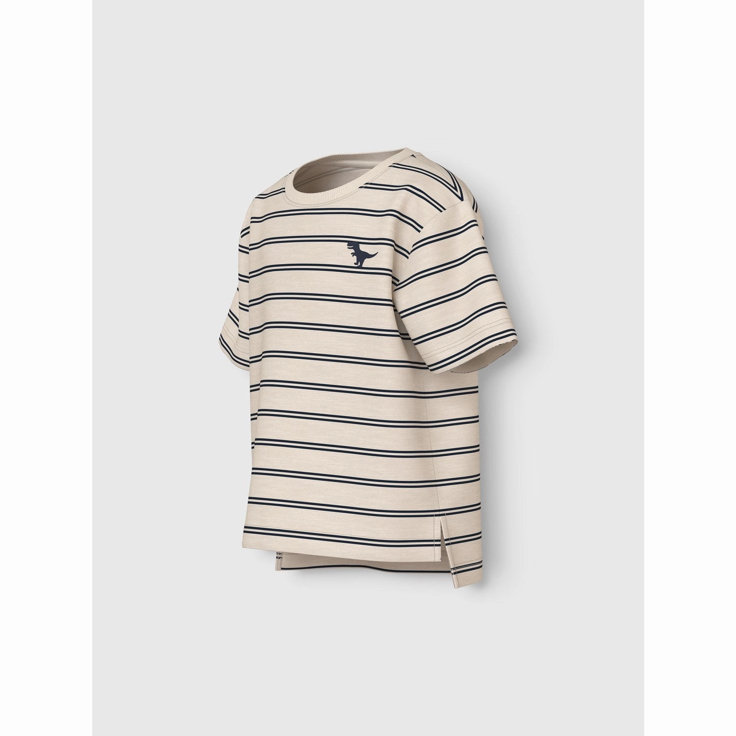 Name It Whitecap Gray Navy Blazer Voby Regular T-Shirt Vintage Wash