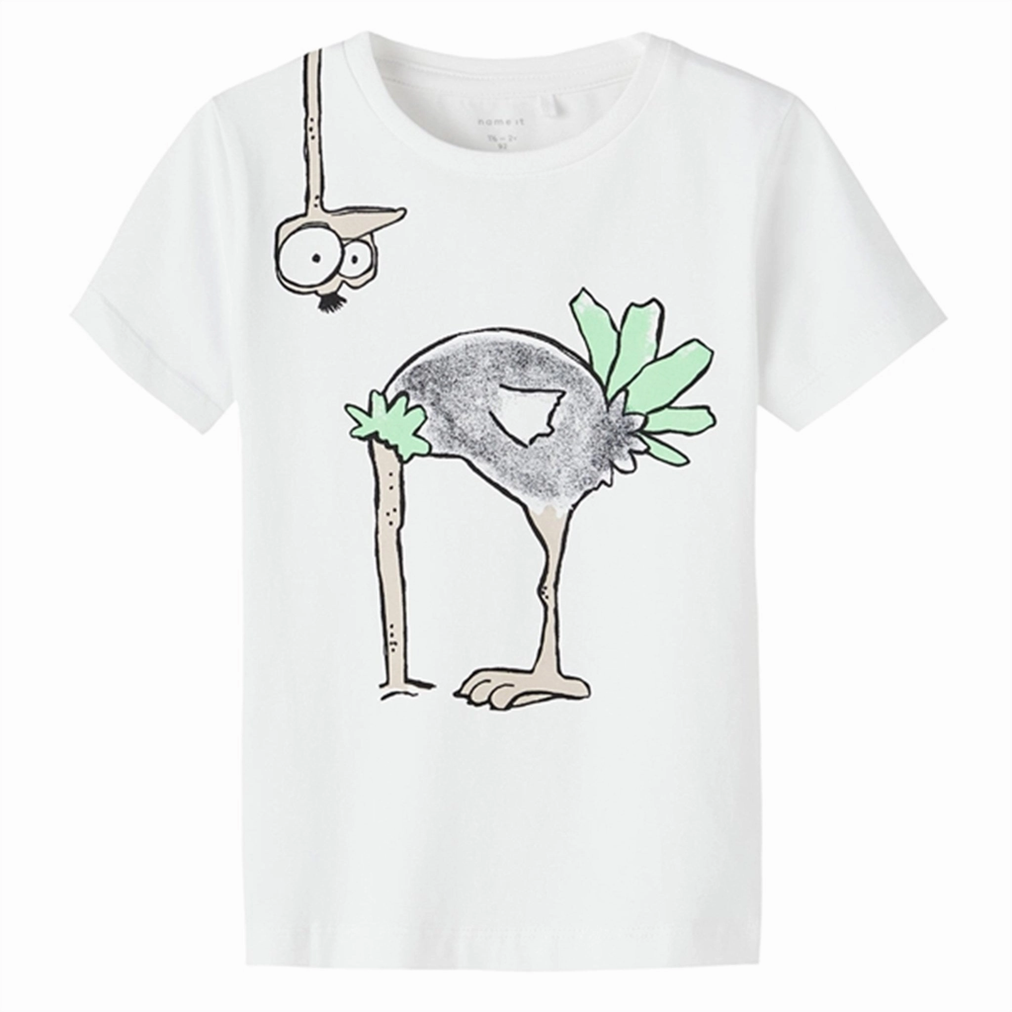 Relaxing Day Name it Bright White Fama T-Shirt