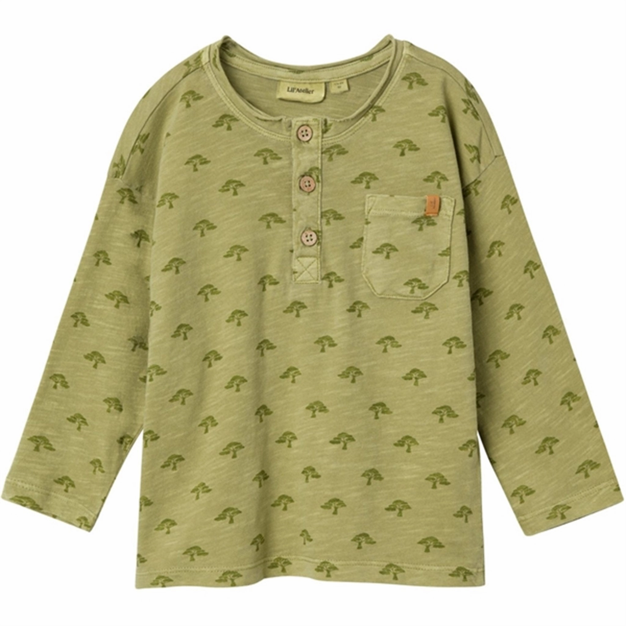 Stretch Material Lil'Atelier Sage Liam Loose Blouse