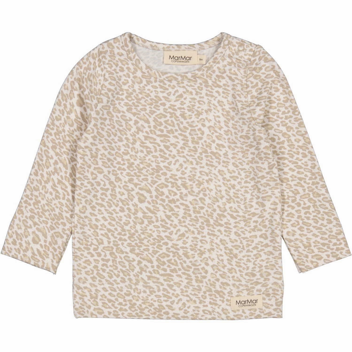 MarMar Leopard Beige Leo Blouse Wardrobe Must-Have Denim Blend