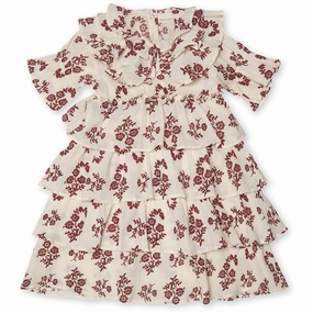 Stylish Wear Sheer Look That's Mine Blossom Rouge Liva Dress