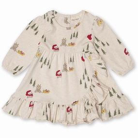 That's Mine Christmas Polar Bear Marthine Dress Transitional Style