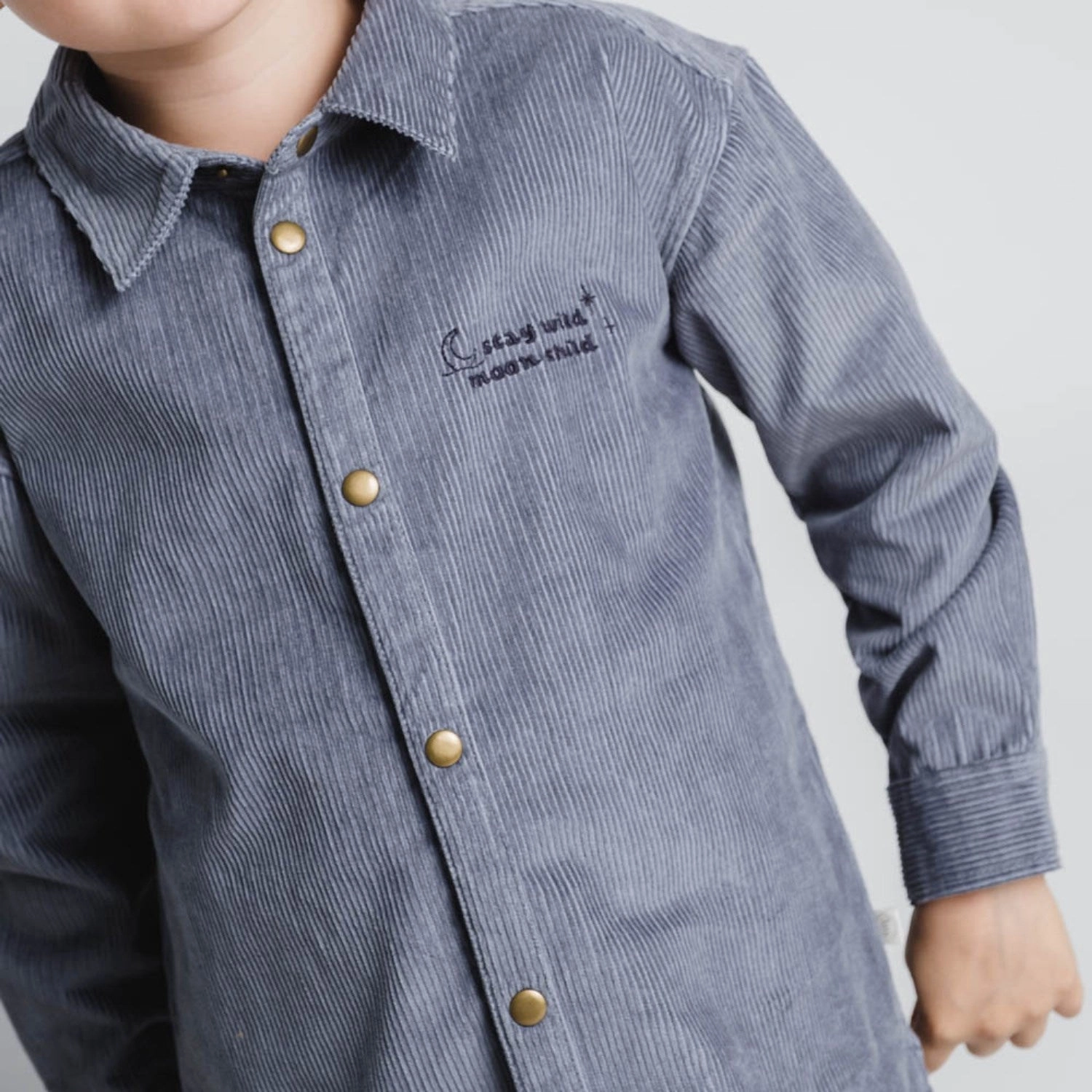 That's Mine Flint Stone Frode Shirt Statement Piece Pocket Detailing