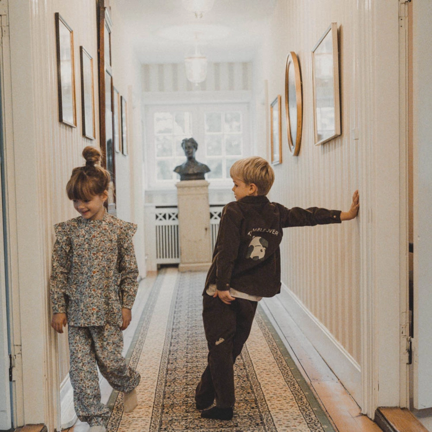 That's Mine Flora Bunnies Rouge Nellie Shirt decorative element