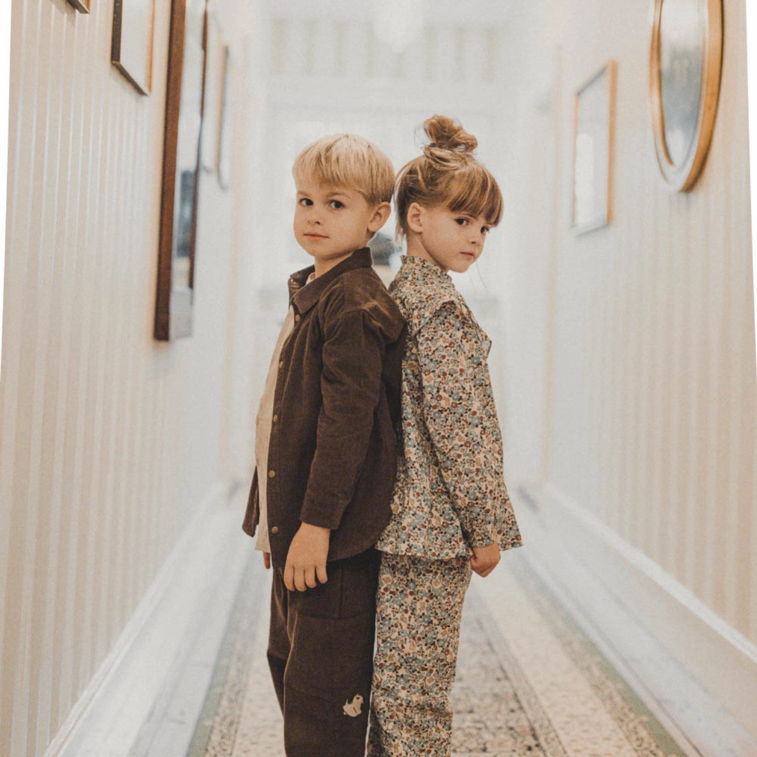 Vintage Style That's Mine Flora Bunnies Rouge Nellie Shirt