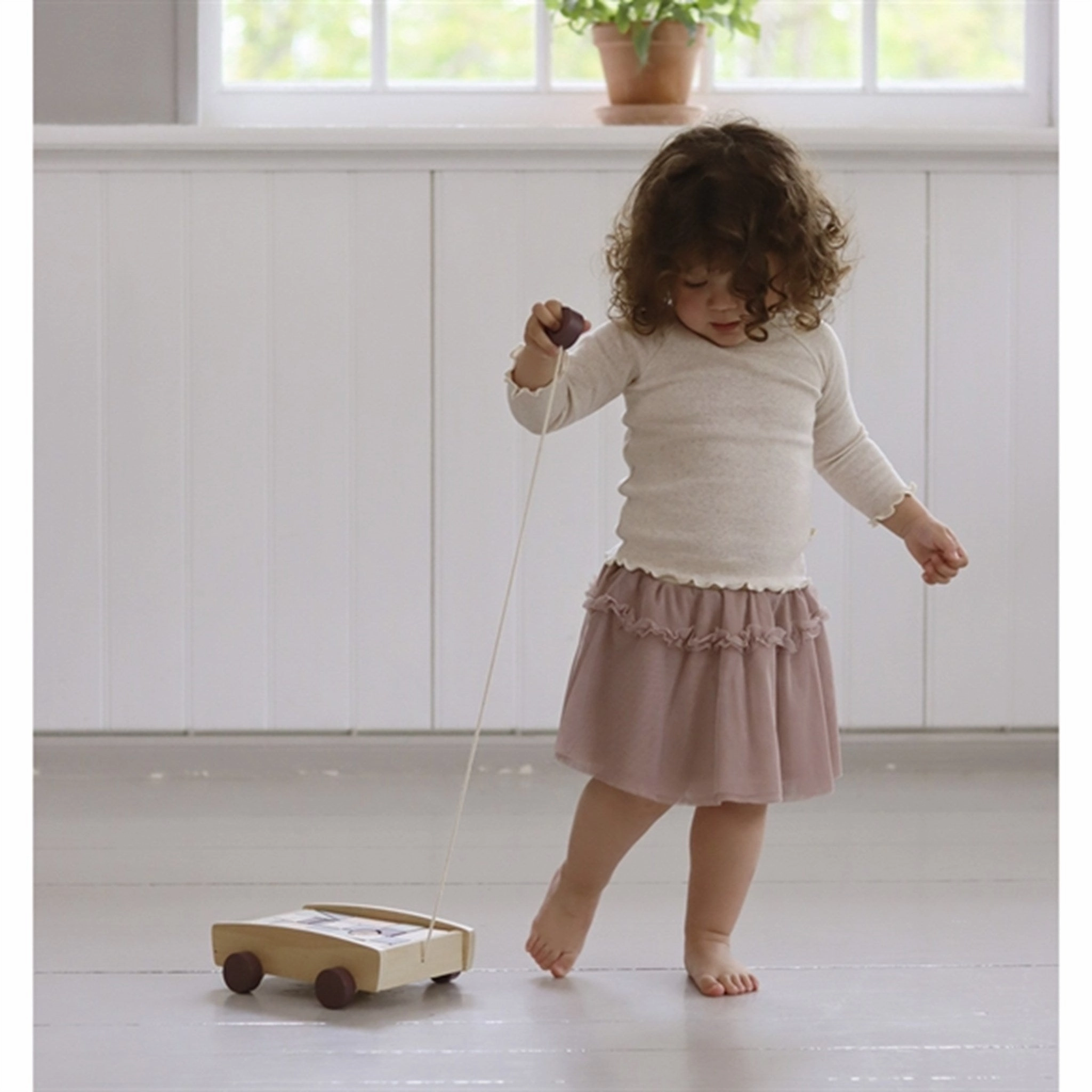 Stylish Appearance That's Mine Light Brown Melange Micka Blouse