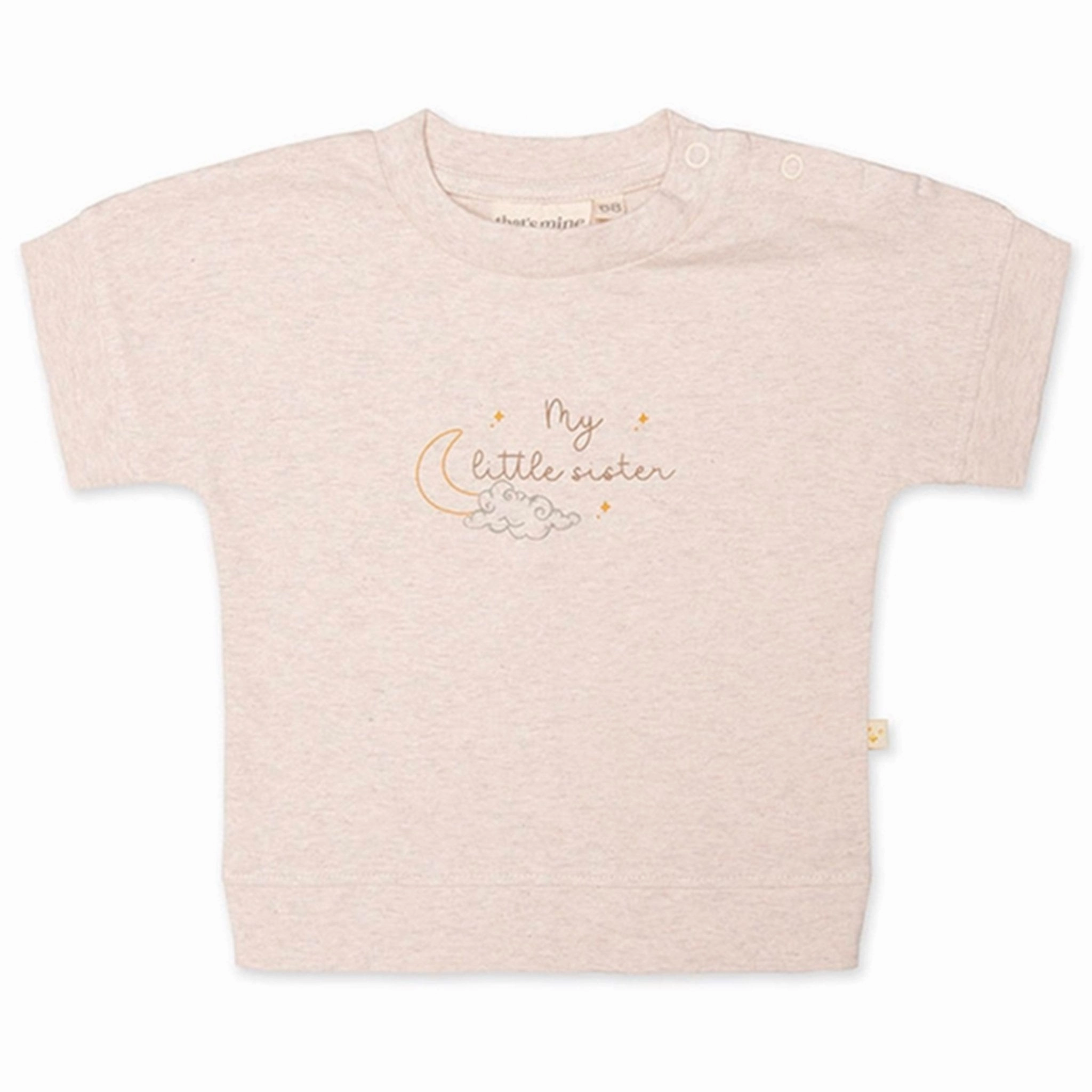 cotton material Boat neck style That's Mine Little Sister Eri T-shirt