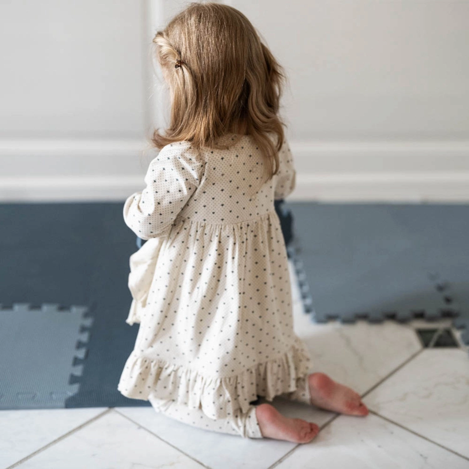 Mini-Length V Neckline That's Mine Lots Of Love Sky Emilia Dress