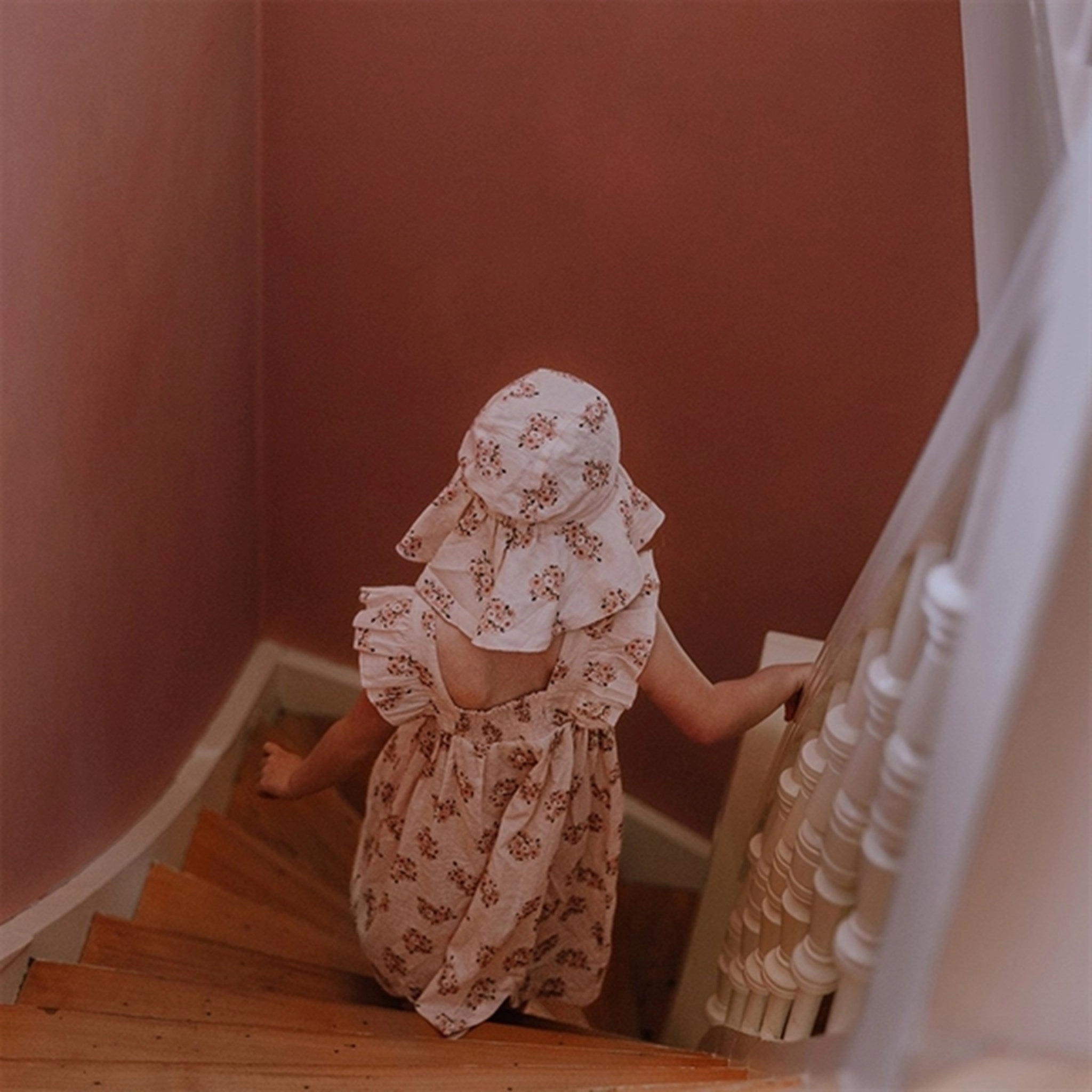 Front Ruffle That's Mine Spring Poppies Bell Dress