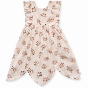 Minimalist Design That's Mine Spring Poppies Bell Dress