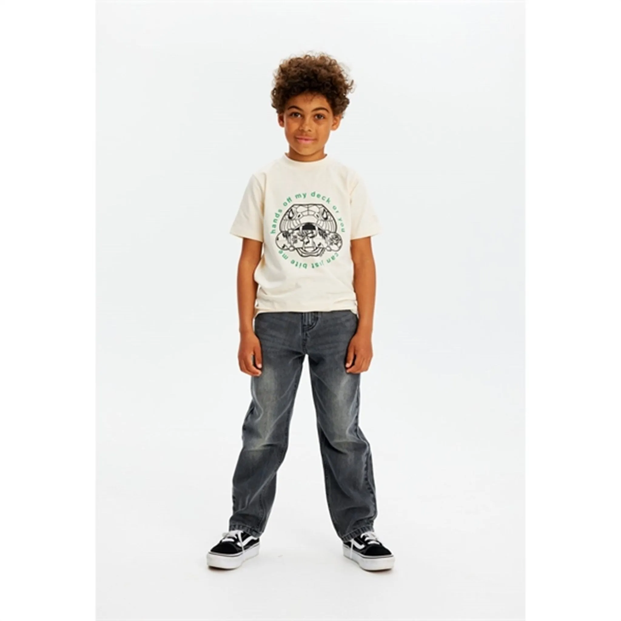 The NEW Light Blue Re:turn Loose Fit Jeans On The Move